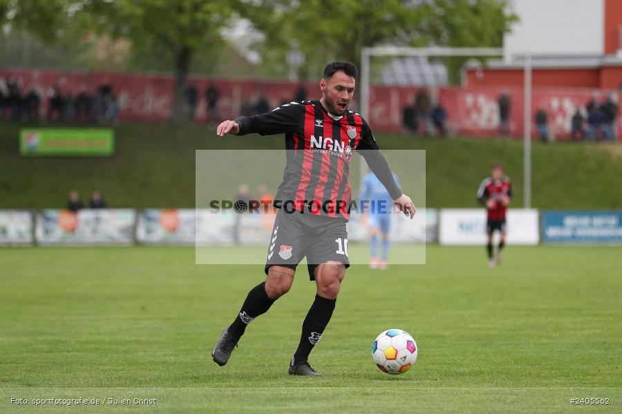 NGN Arena, Aubstadt, 20.04.2024, sport, action, BFV, Fussball, April 2024, 30. Spieltag, Regionalliga Bayern, FVI, AUB, FV Illertissen, TSV Aubstadt - Bild-ID: 2405562