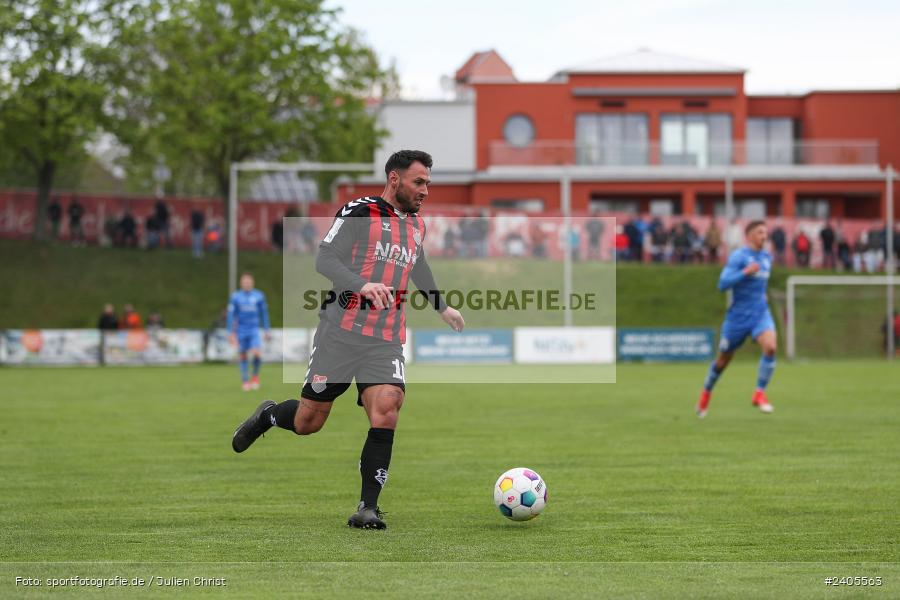 NGN Arena, Aubstadt, 20.04.2024, sport, action, BFV, Fussball, April 2024, 30. Spieltag, Regionalliga Bayern, FVI, AUB, FV Illertissen, TSV Aubstadt - Bild-ID: 2405563