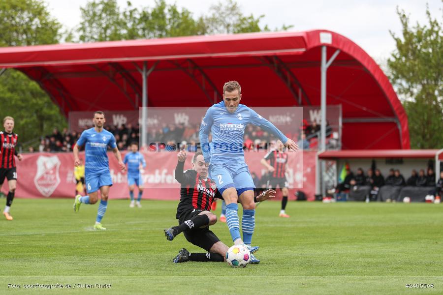 NGN Arena, Aubstadt, 20.04.2024, sport, action, BFV, Fussball, April 2024, 30. Spieltag, Regionalliga Bayern, FVI, AUB, FV Illertissen, TSV Aubstadt - Bild-ID: 2405568