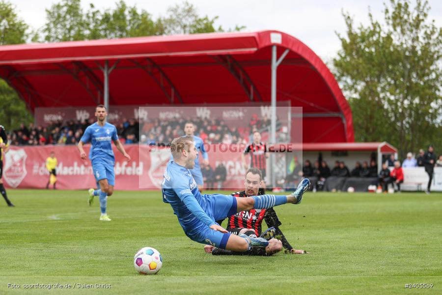 NGN Arena, Aubstadt, 20.04.2024, sport, action, BFV, Fussball, April 2024, 30. Spieltag, Regionalliga Bayern, FVI, AUB, FV Illertissen, TSV Aubstadt - Bild-ID: 2405569