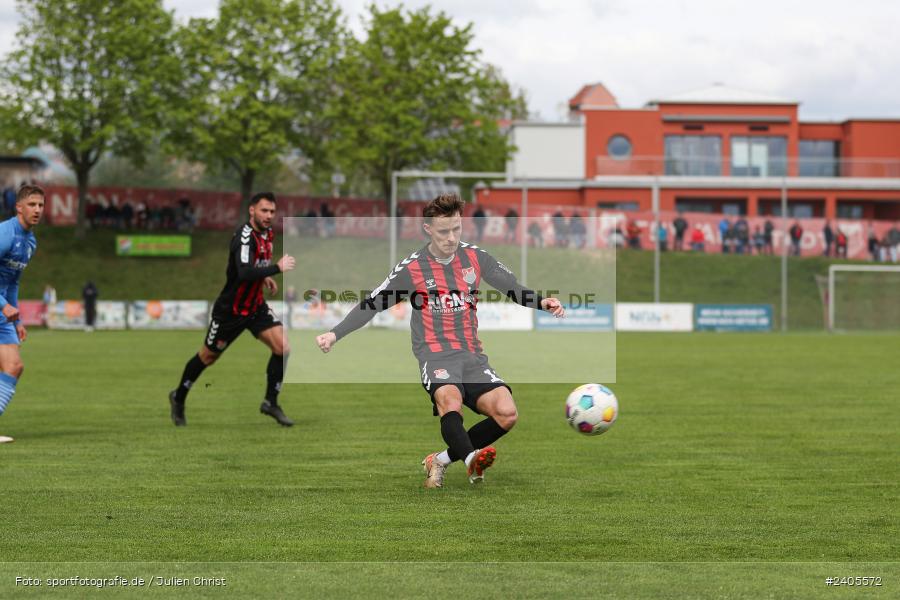 NGN Arena, Aubstadt, 20.04.2024, sport, action, BFV, Fussball, April 2024, 30. Spieltag, Regionalliga Bayern, FVI, AUB, FV Illertissen, TSV Aubstadt - Bild-ID: 2405572