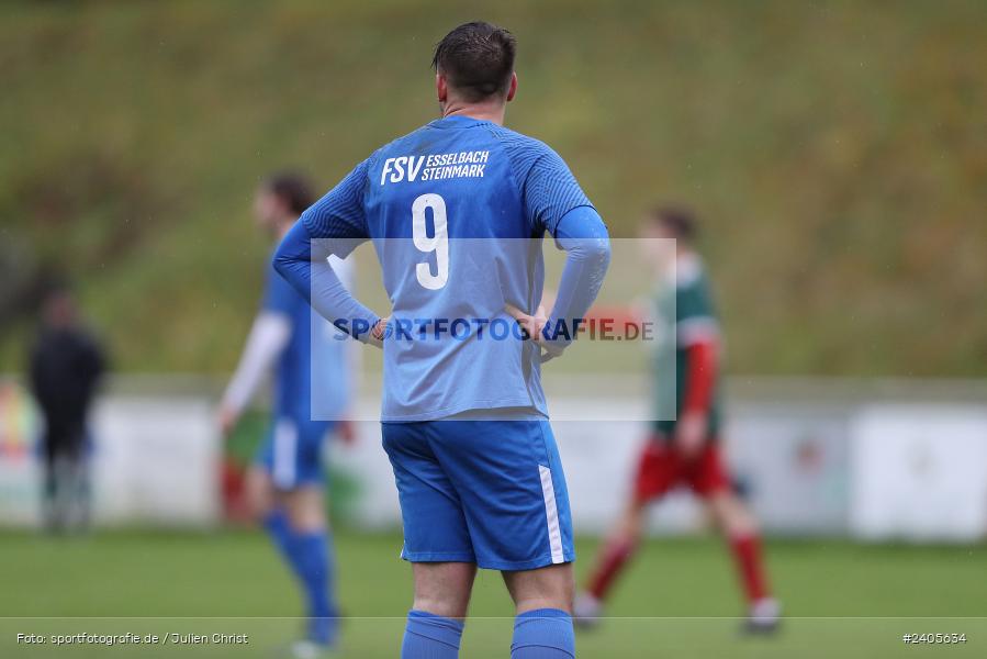 Sportgelände, Homburg, 21.04.2024, sport, action, BFV, Fussball, April 2024, 26. Spieltag, Kreisliga Würzburg Gr. 2, FSV, TSV, FSV Esselbach-Steinmark, TSV Homburg - Bild-ID: 2405634
