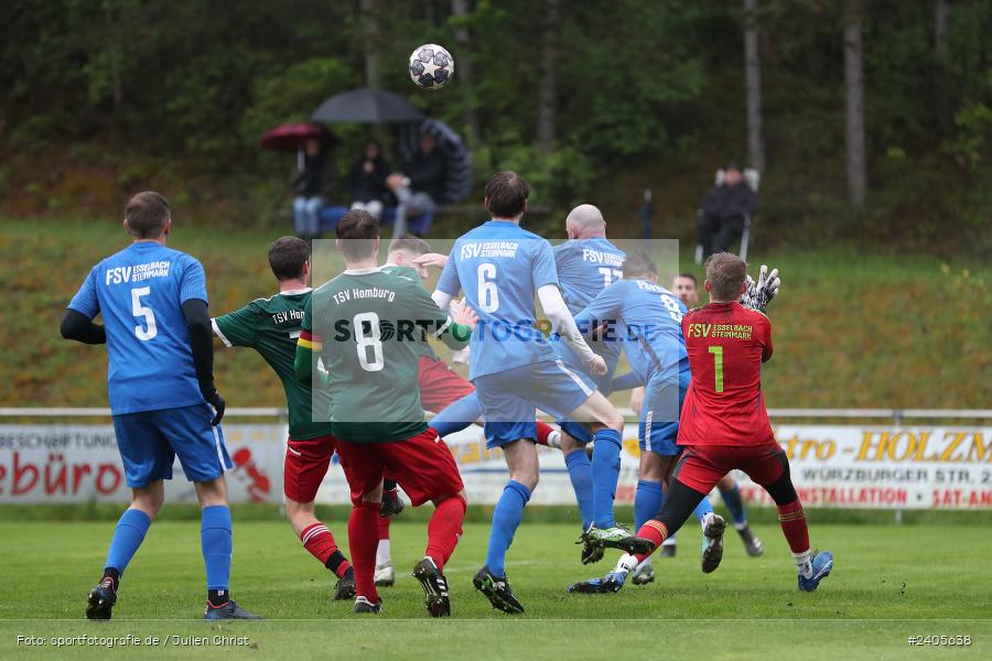 Sportgelände, Homburg, 21.04.2024, sport, action, BFV, Fussball, April 2024, 26. Spieltag, Kreisliga Würzburg Gr. 2, FSV, TSV, FSV Esselbach-Steinmark, TSV Homburg - Bild-ID: 2405638