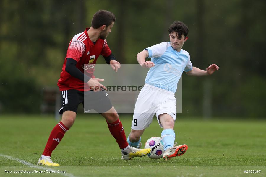 Sportgelände, Trennfeld, 21.04.2024, sport, action, BFV, Fussball, April 2024, 22. Spieltag, Kreisklasse Würzburg Gr. 4, SVA, SVT, SV Altfeld, SV Trennfeld - Bild-ID: 2405697