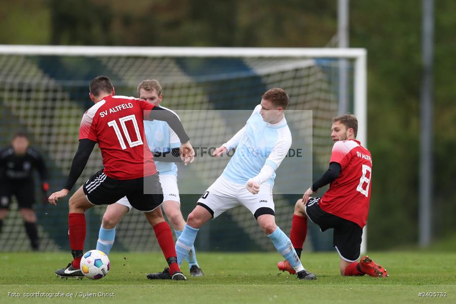 Sportgelände, Trennfeld, 21.04.2024, sport, action, BFV, Fussball, April 2024, 22. Spieltag, Kreisklasse Würzburg Gr. 4, SVA, SVT, SV Altfeld, SV Trennfeld - Bild-ID: 2405732