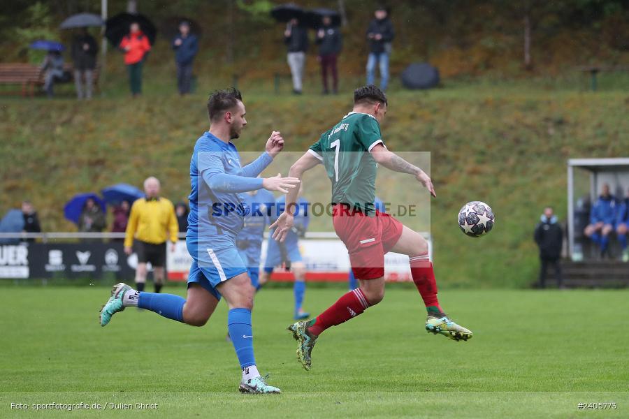 Sportgelände, Homburg, 21.04.2024, sport, action, BFV, Fussball, April 2024, 26. Spieltag, Kreisliga Würzburg Gr. 2, FSV, TSV, FSV Esselbach-Steinmark, TSV Homburg - Bild-ID: 2405773