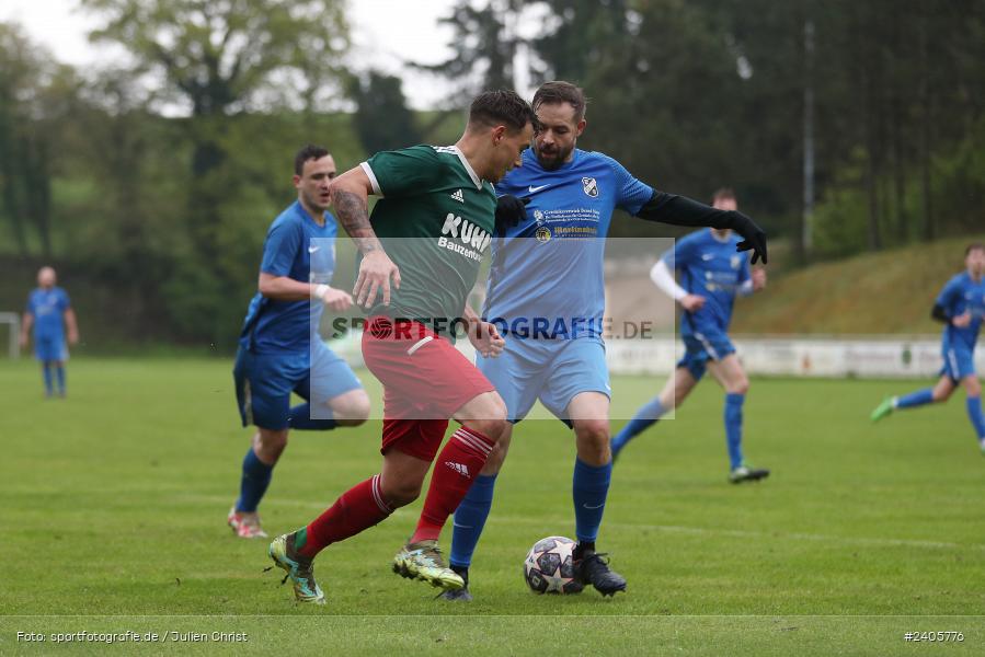 Sportgelände, Homburg, 21.04.2024, sport, action, BFV, Fussball, April 2024, 26. Spieltag, Kreisliga Würzburg Gr. 2, FSV, TSV, FSV Esselbach-Steinmark, TSV Homburg - Bild-ID: 2405776