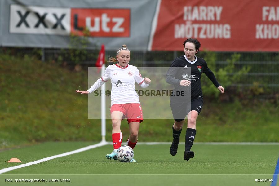 Sportpark Heuchelhof, Würzburg, 21.04.2024, sport, action, BFV, Fussball, April 2024, 16. Spieltag, Frauen Landesliga Nord, FCS, FWK, FC Schweinfurt 05, FC Würzburger Kickers II - Bild-ID: 2405945 Sportpark Heuchelhof, Würzburg, 21.04.2024, sport, action, BFV, Fussball, April 2024, 16. Spieltag, Frauen Landesliga Nord, FCS, FWK, FC Schweinfurt 05, FC Würzburger Kickers II - Bild-ID: 2405945