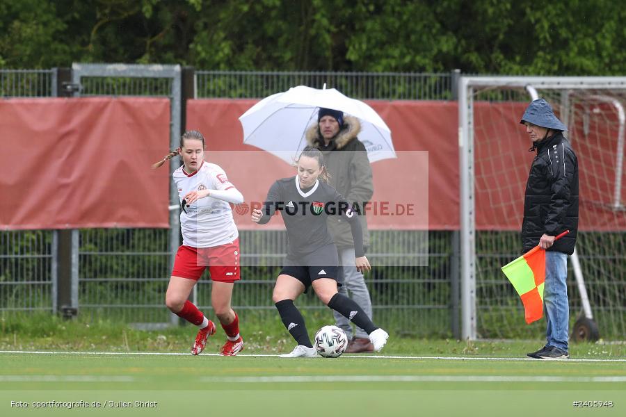 Sportpark Heuchelhof, Würzburg, 21.04.2024, sport, action, BFV, Fussball, April 2024, 16. Spieltag, Frauen Landesliga Nord, FCS, FWK, FC Schweinfurt 05, FC Würzburger Kickers II - Bild-ID: 2405948
