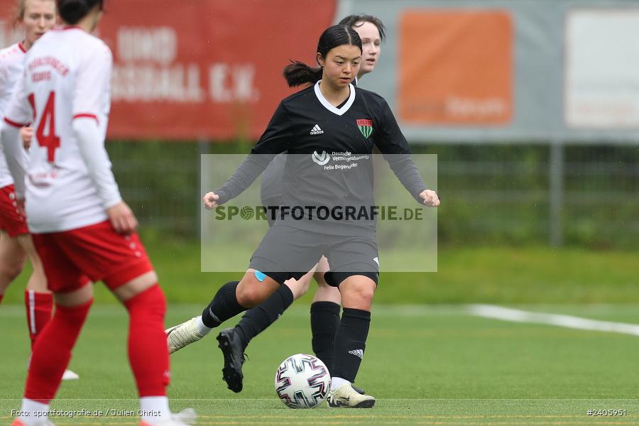 Sportpark Heuchelhof, Würzburg, 21.04.2024, sport, action, BFV, Fussball, April 2024, 16. Spieltag, Frauen Landesliga Nord, FCS, FWK, FC Schweinfurt 05, FC Würzburger Kickers II - Bild-ID: 2405951 Sportpark Heuchelhof, Würzburg, 21.04.2024, sport, action, BFV, Fussball, April 2024, 16. Spieltag, Frauen Landesliga Nord, FCS, FWK, FC Schweinfurt 05, FC Würzburger Kickers II - Bild-ID: 2405951