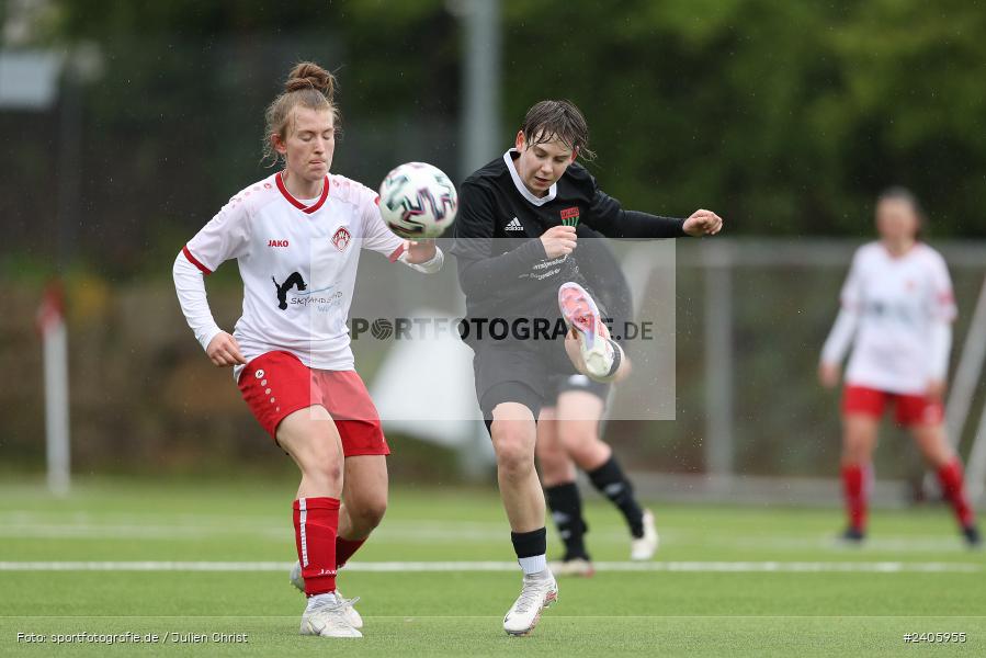 Sportpark Heuchelhof, Würzburg, 21.04.2024, sport, action, BFV, Fussball, April 2024, 16. Spieltag, Frauen Landesliga Nord, FCS, FWK, FC Schweinfurt 05, FC Würzburger Kickers II - Bild-ID: 2405955 Sportpark Heuchelhof, Würzburg, 21.04.2024, sport, action, BFV, Fussball, April 2024, 16. Spieltag, Frauen Landesliga Nord, FCS, FWK, FC Schweinfurt 05, FC Würzburger Kickers II - Bild-ID: 2405955