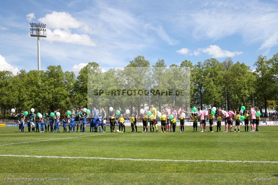 Willy-Sachs-Stadion, Schweinfurt, 27.04.2024, sport, action, BFV, Fussball, April 2024, 31. Spieltag, Regionalliga Bayern, AUB, FCS, TSV Aubstadt, 1. FC Schweinfurt 1905 - Bild-ID: 2406047