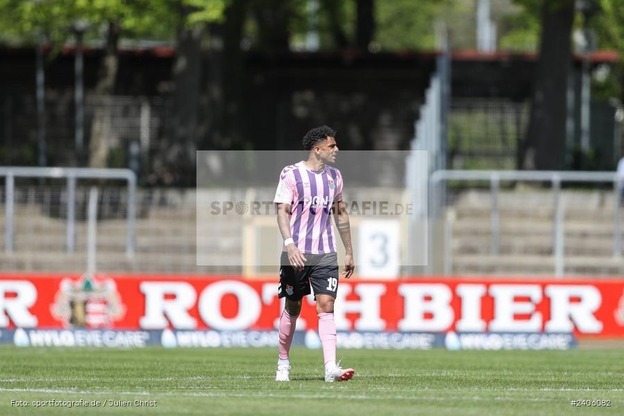 Willy-Sachs-Stadion, Schweinfurt, 27.04.2024, sport, action, BFV, Fussball, April 2024, 31. Spieltag, Regionalliga Bayern, AUB, FCS, TSV Aubstadt, 1. FC Schweinfurt 1905 - Bild-ID: 2406082