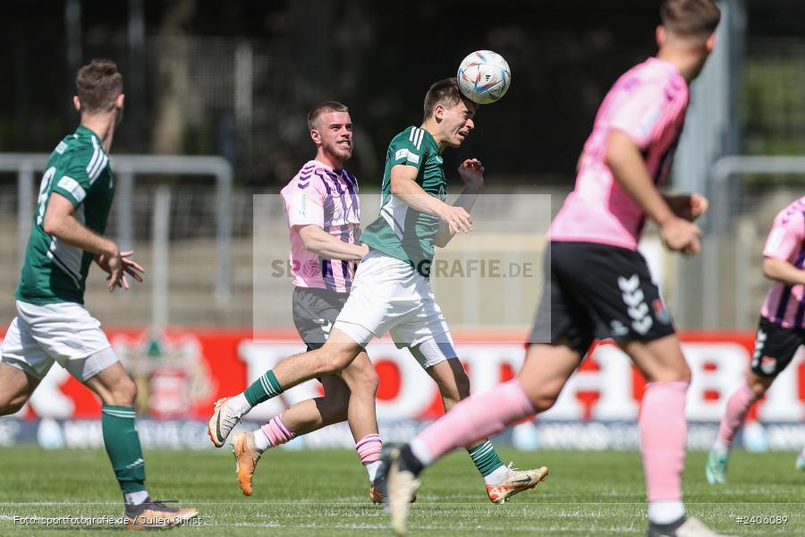 Willy-Sachs-Stadion, Schweinfurt, 27.04.2024, sport, action, BFV, Fussball, April 2024, 31. Spieltag, Regionalliga Bayern, AUB, FCS, TSV Aubstadt, 1. FC Schweinfurt 1905 - Bild-ID: 2406089