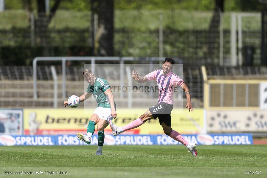 Willy-Sachs-Stadion, Schweinfurt, 27.04.2024, sport, action, BFV, Fussball, April 2024, 31. Spieltag, Regionalliga Bayern, AUB, FCS, TSV Aubstadt, 1. FC Schweinfurt 1905 - Bild-ID: 2406124