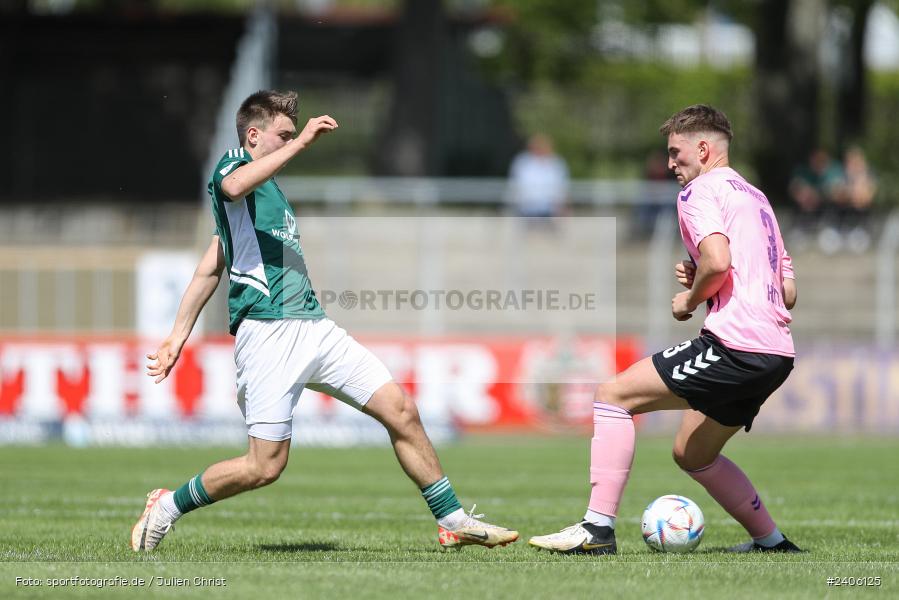 Willy-Sachs-Stadion, Schweinfurt, 27.04.2024, sport, action, BFV, Fussball, April 2024, 31. Spieltag, Regionalliga Bayern, AUB, FCS, TSV Aubstadt, 1. FC Schweinfurt 1905 - Bild-ID: 2406125