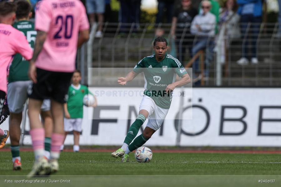 Willy-Sachs-Stadion, Schweinfurt, 27.04.2024, sport, action, BFV, Fussball, April 2024, 31. Spieltag, Regionalliga Bayern, AUB, FCS, TSV Aubstadt, 1. FC Schweinfurt 1905 - Bild-ID: 2406137