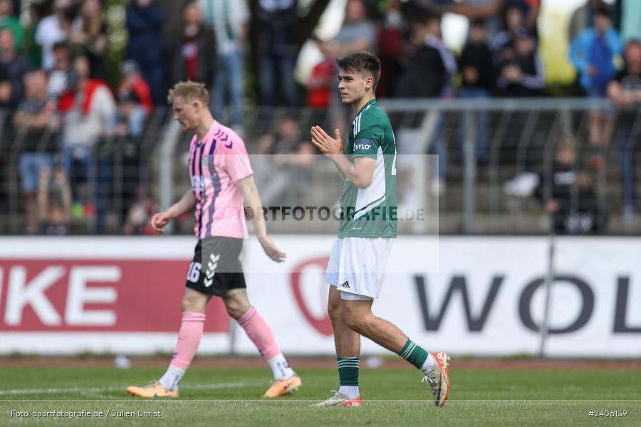 Willy-Sachs-Stadion, Schweinfurt, 27.04.2024, sport, action, BFV, Fussball, April 2024, 31. Spieltag, Regionalliga Bayern, AUB, FCS, TSV Aubstadt, 1. FC Schweinfurt 1905 - Bild-ID: 2406139