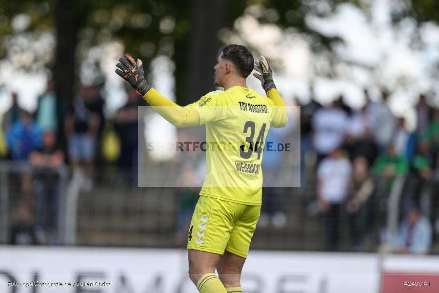 Willy-Sachs-Stadion, Schweinfurt, 27.04.2024, sport, action, BFV, Fussball, April 2024, 31. Spieltag, Regionalliga Bayern, AUB, FCS, TSV Aubstadt, 1. FC Schweinfurt 1905 - Bild-ID: 2406141