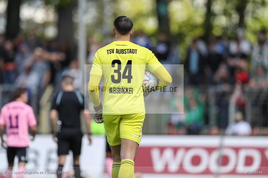 Willy-Sachs-Stadion, Schweinfurt, 27.04.2024, sport, action, BFV, Fussball, April 2024, 31. Spieltag, Regionalliga Bayern, AUB, FCS, TSV Aubstadt, 1. FC Schweinfurt 1905 - Bild-ID: 2406144