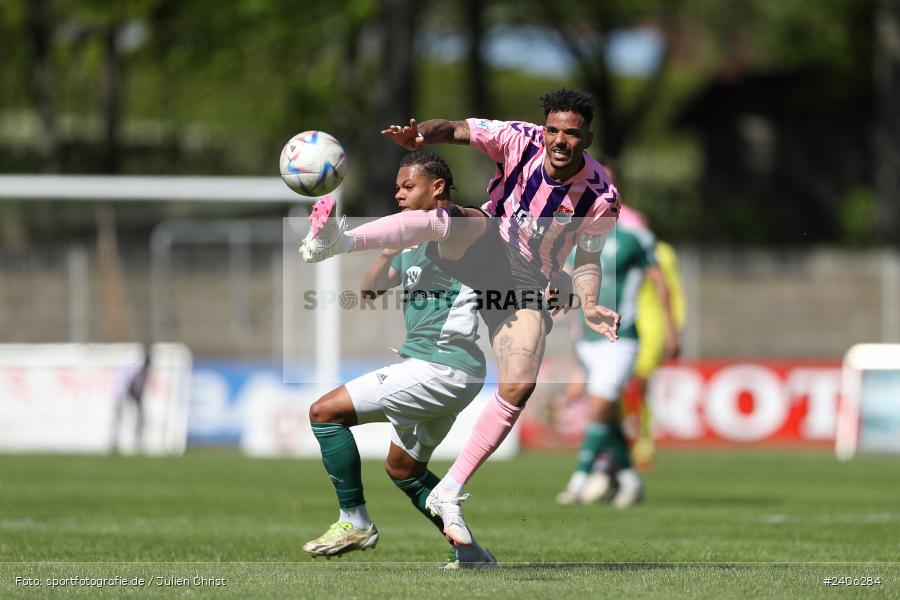 Willy-Sachs-Stadion, Schweinfurt, 27.04.2024, sport, action, BFV, Fussball, April 2024, 31. Spieltag, Regionalliga Bayern, AUB, FCS, TSV Aubstadt, 1. FC Schweinfurt 1905 - Bild-ID: 2406284