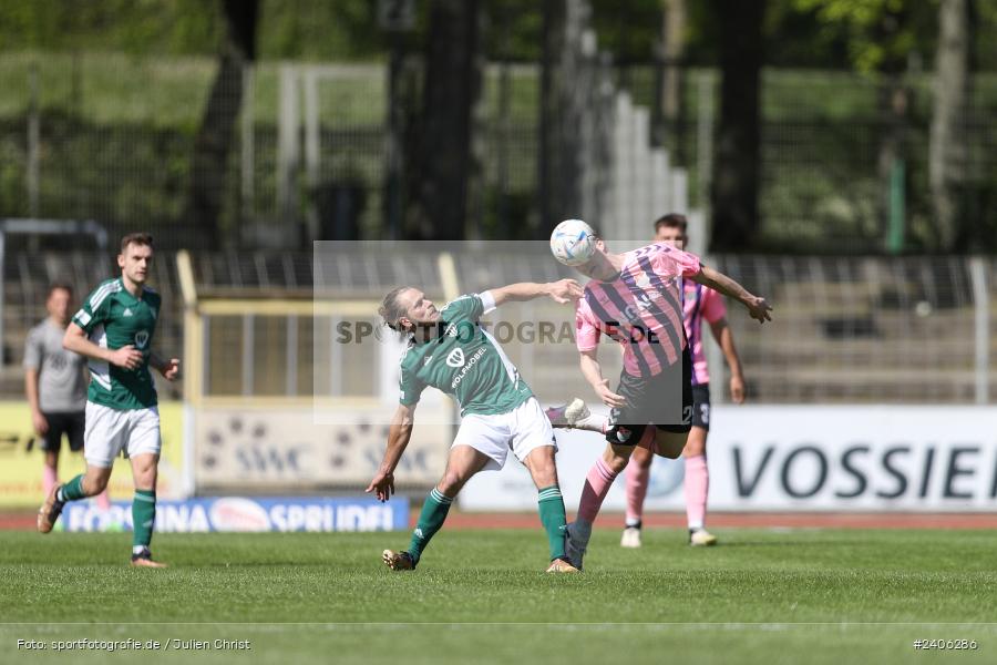 Willy-Sachs-Stadion, Schweinfurt, 27.04.2024, sport, action, BFV, Fussball, April 2024, 31. Spieltag, Regionalliga Bayern, AUB, FCS, TSV Aubstadt, 1. FC Schweinfurt 1905 - Bild-ID: 2406286