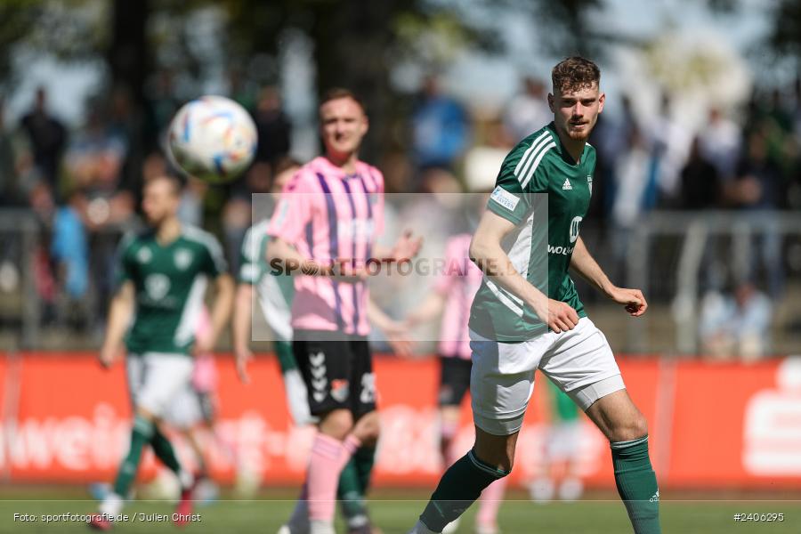 Willy-Sachs-Stadion, Schweinfurt, 27.04.2024, sport, action, BFV, Fussball, April 2024, 31. Spieltag, Regionalliga Bayern, AUB, FCS, TSV Aubstadt, 1. FC Schweinfurt 1905 - Bild-ID: 2406295