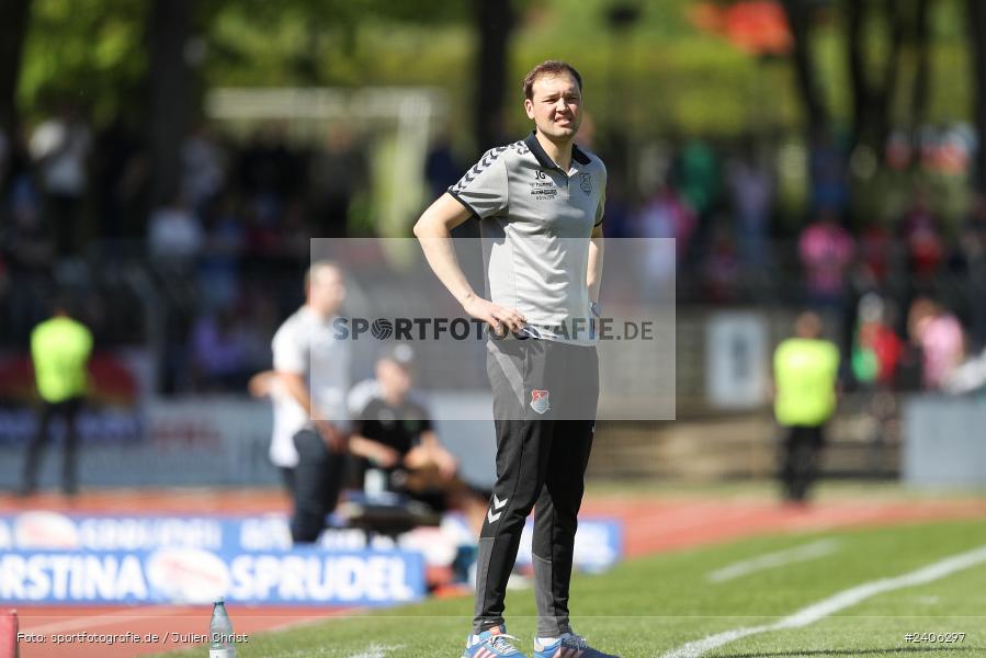 Willy-Sachs-Stadion, Schweinfurt, 27.04.2024, sport, action, BFV, Fussball, April 2024, 31. Spieltag, Regionalliga Bayern, AUB, FCS, TSV Aubstadt, 1. FC Schweinfurt 1905 - Bild-ID: 2406297