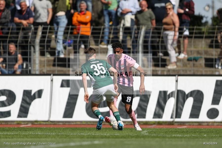 Willy-Sachs-Stadion, Schweinfurt, 27.04.2024, sport, action, BFV, Fussball, April 2024, 31. Spieltag, Regionalliga Bayern, AUB, FCS, TSV Aubstadt, 1. FC Schweinfurt 1905 - Bild-ID: 2406299