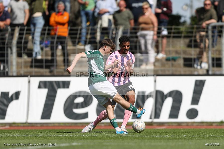 Willy-Sachs-Stadion, Schweinfurt, 27.04.2024, sport, action, BFV, Fussball, April 2024, 31. Spieltag, Regionalliga Bayern, AUB, FCS, TSV Aubstadt, 1. FC Schweinfurt 1905 - Bild-ID: 2406302