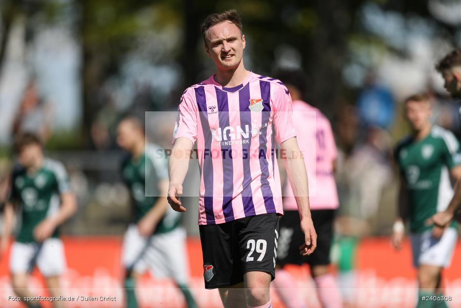 Willy-Sachs-Stadion, Schweinfurt, 27.04.2024, sport, action, BFV, Fussball, April 2024, 31. Spieltag, Regionalliga Bayern, AUB, FCS, TSV Aubstadt, 1. FC Schweinfurt 1905 - Bild-ID: 2406308