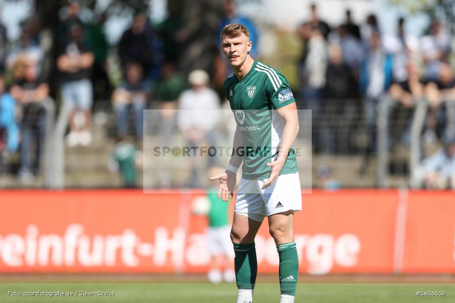 Willy-Sachs-Stadion, Schweinfurt, 27.04.2024, sport, action, BFV, Fussball, April 2024, 31. Spieltag, Regionalliga Bayern, AUB, FCS, TSV Aubstadt, 1. FC Schweinfurt 1905 - Bild-ID: 2406309