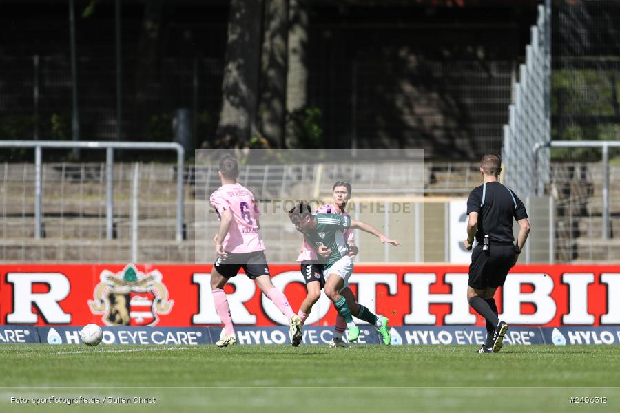 Willy-Sachs-Stadion, Schweinfurt, 27.04.2024, sport, action, BFV, Fussball, April 2024, 31. Spieltag, Regionalliga Bayern, AUB, FCS, TSV Aubstadt, 1. FC Schweinfurt 1905 - Bild-ID: 2406312
