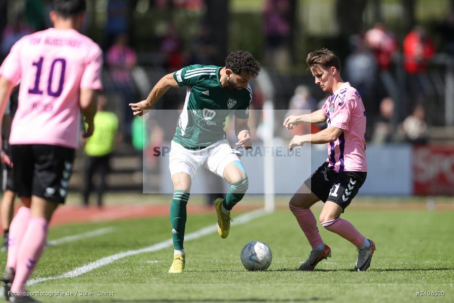 Willy-Sachs-Stadion, Schweinfurt, 27.04.2024, sport, action, BFV, Fussball, April 2024, 31. Spieltag, Regionalliga Bayern, AUB, FCS, TSV Aubstadt, 1. FC Schweinfurt 1905 - Bild-ID: 2406320