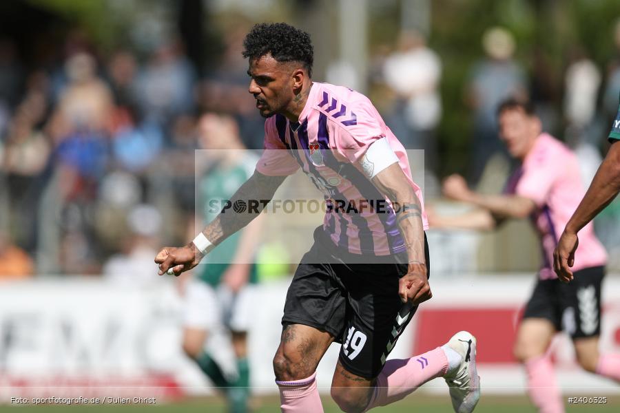 Willy-Sachs-Stadion, Schweinfurt, 27.04.2024, sport, action, BFV, Fussball, April 2024, 31. Spieltag, Regionalliga Bayern, AUB, FCS, TSV Aubstadt, 1. FC Schweinfurt 1905 - Bild-ID: 2406325