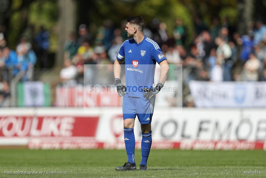 Willy-Sachs-Stadion, Schweinfurt, 27.04.2024, sport, action, BFV, Fussball, April 2024, 31. Spieltag, Regionalliga Bayern, AUB, FCS, TSV Aubstadt, 1. FC Schweinfurt 1905 - Bild-ID: 2406333