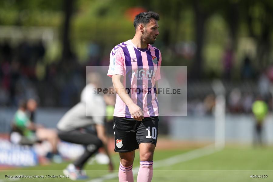 Willy-Sachs-Stadion, Schweinfurt, 27.04.2024, sport, action, BFV, Fussball, April 2024, 31. Spieltag, Regionalliga Bayern, AUB, FCS, TSV Aubstadt, 1. FC Schweinfurt 1905 - Bild-ID: 2406359