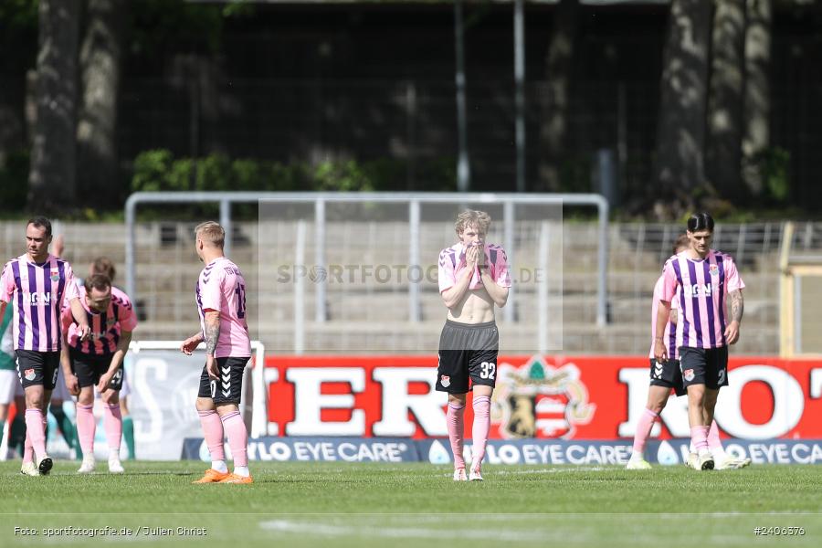 Willy-Sachs-Stadion, Schweinfurt, 27.04.2024, sport, action, BFV, Fussball, April 2024, 31. Spieltag, Regionalliga Bayern, AUB, FCS, TSV Aubstadt, 1. FC Schweinfurt 1905 - Bild-ID: 2406376