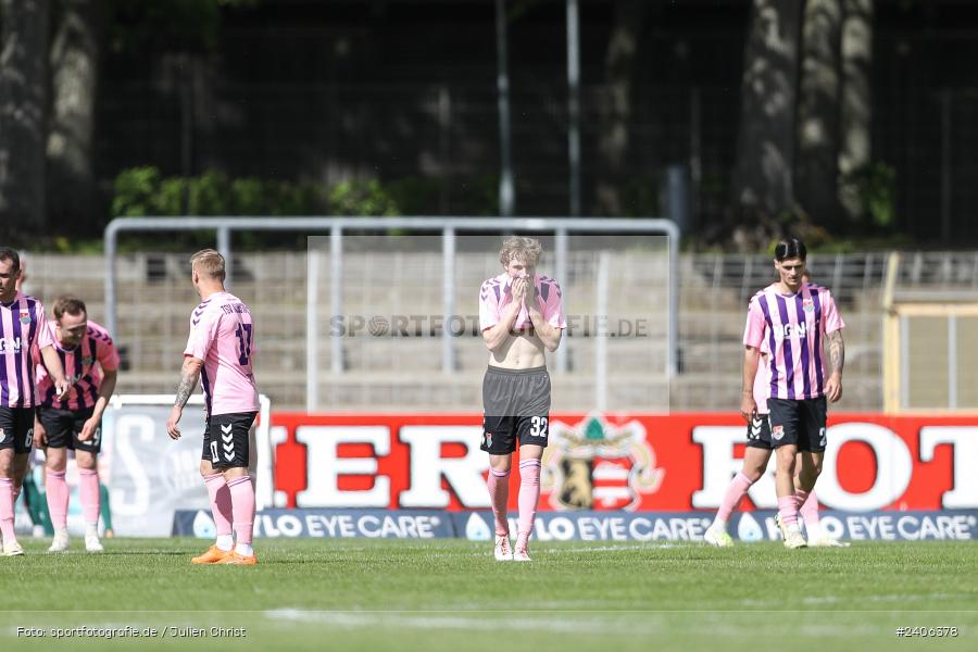 Willy-Sachs-Stadion, Schweinfurt, 27.04.2024, sport, action, BFV, Fussball, April 2024, 31. Spieltag, Regionalliga Bayern, AUB, FCS, TSV Aubstadt, 1. FC Schweinfurt 1905 - Bild-ID: 2406378