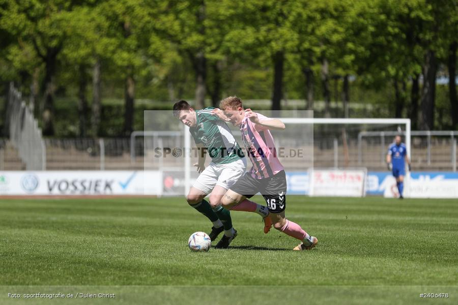 Willy-Sachs-Stadion, Schweinfurt, 27.04.2024, sport, action, BFV, Fussball, April 2024, 31. Spieltag, Regionalliga Bayern, AUB, FCS, TSV Aubstadt, 1. FC Schweinfurt 1905 - Bild-ID: 2406478