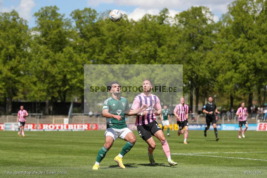 Willy-Sachs-Stadion, Schweinfurt, 27.04.2024, sport, action, BFV, Fussball, April 2024, 31. Spieltag, Regionalliga Bayern, AUB, FCS, TSV Aubstadt, 1. FC Schweinfurt 1905 - Bild-ID: 2406509