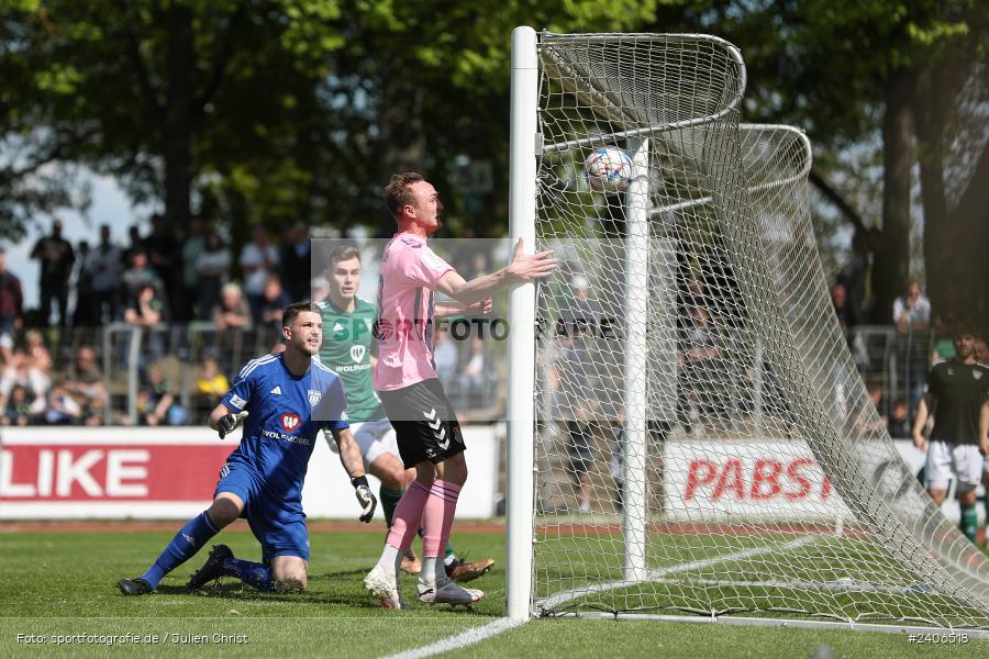 Willy-Sachs-Stadion, Schweinfurt, 27.04.2024, sport, action, BFV, Fussball, April 2024, 31. Spieltag, Regionalliga Bayern, AUB, FCS, TSV Aubstadt, 1. FC Schweinfurt 1905 - Bild-ID: 2406518