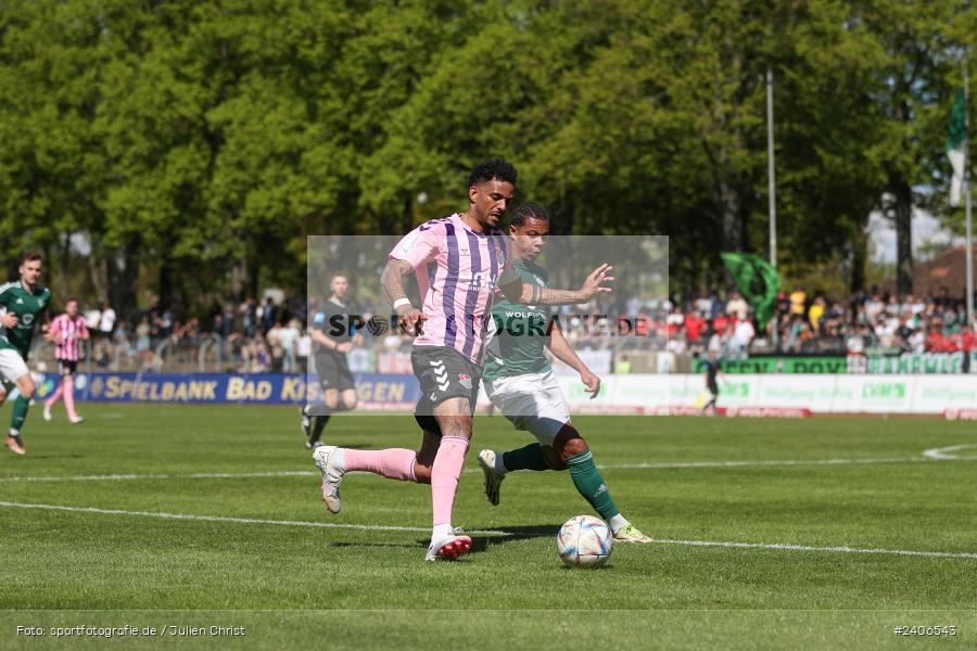 Willy-Sachs-Stadion, Schweinfurt, 27.04.2024, sport, action, BFV, Fussball, April 2024, 31. Spieltag, Regionalliga Bayern, AUB, FCS, TSV Aubstadt, 1. FC Schweinfurt 1905 - Bild-ID: 2406543