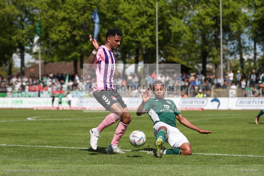 Willy-Sachs-Stadion, Schweinfurt, 27.04.2024, sport, action, BFV, Fussball, April 2024, 31. Spieltag, Regionalliga Bayern, AUB, FCS, TSV Aubstadt, 1. FC Schweinfurt 1905 - Bild-ID: 2406549