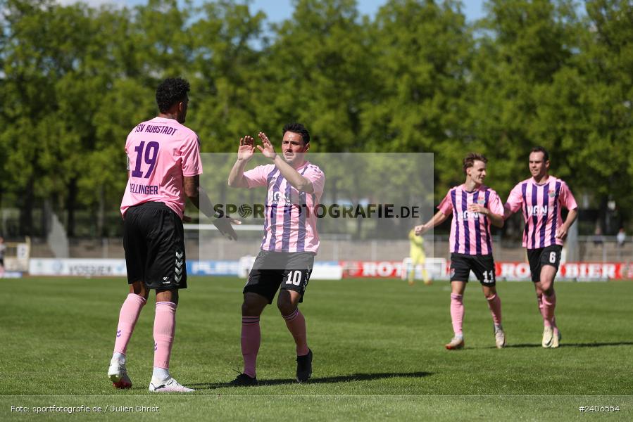 Willy-Sachs-Stadion, Schweinfurt, 27.04.2024, sport, action, BFV, Fussball, April 2024, 31. Spieltag, Regionalliga Bayern, AUB, FCS, TSV Aubstadt, 1. FC Schweinfurt 1905 - Bild-ID: 2406554