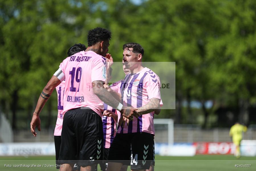 Willy-Sachs-Stadion, Schweinfurt, 27.04.2024, sport, action, BFV, Fussball, April 2024, 31. Spieltag, Regionalliga Bayern, AUB, FCS, TSV Aubstadt, 1. FC Schweinfurt 1905 - Bild-ID: 2406557