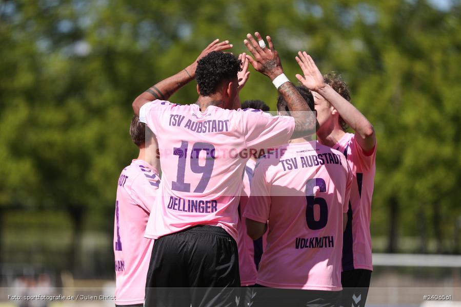 Willy-Sachs-Stadion, Schweinfurt, 27.04.2024, sport, action, BFV, Fussball, April 2024, 31. Spieltag, Regionalliga Bayern, AUB, FCS, TSV Aubstadt, 1. FC Schweinfurt 1905 - Bild-ID: 2406561