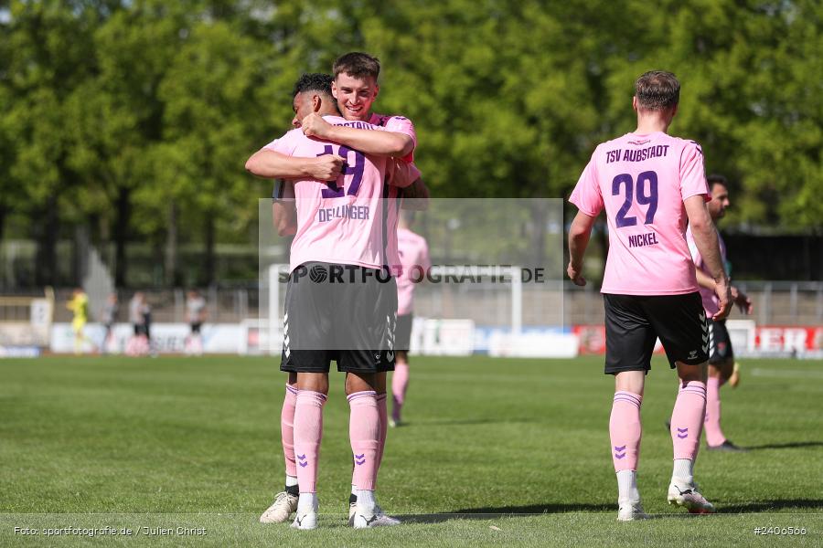 Willy-Sachs-Stadion, Schweinfurt, 27.04.2024, sport, action, BFV, Fussball, April 2024, 31. Spieltag, Regionalliga Bayern, AUB, FCS, TSV Aubstadt, 1. FC Schweinfurt 1905 - Bild-ID: 2406566