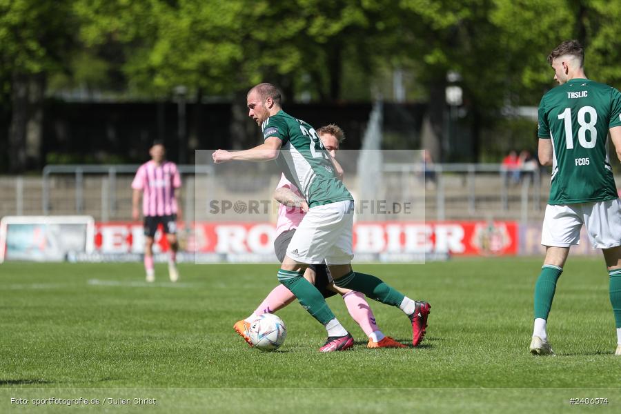 Willy-Sachs-Stadion, Schweinfurt, 27.04.2024, sport, action, BFV, Fussball, April 2024, 31. Spieltag, Regionalliga Bayern, AUB, FCS, TSV Aubstadt, 1. FC Schweinfurt 1905 - Bild-ID: 2406574