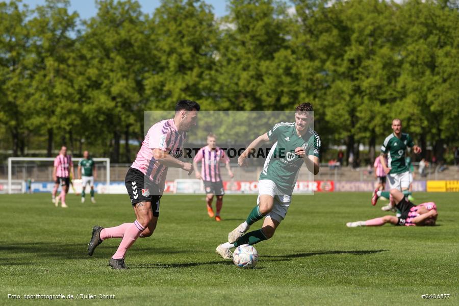 Willy-Sachs-Stadion, Schweinfurt, 27.04.2024, sport, action, BFV, Fussball, April 2024, 31. Spieltag, Regionalliga Bayern, AUB, FCS, TSV Aubstadt, 1. FC Schweinfurt 1905 - Bild-ID: 2406577